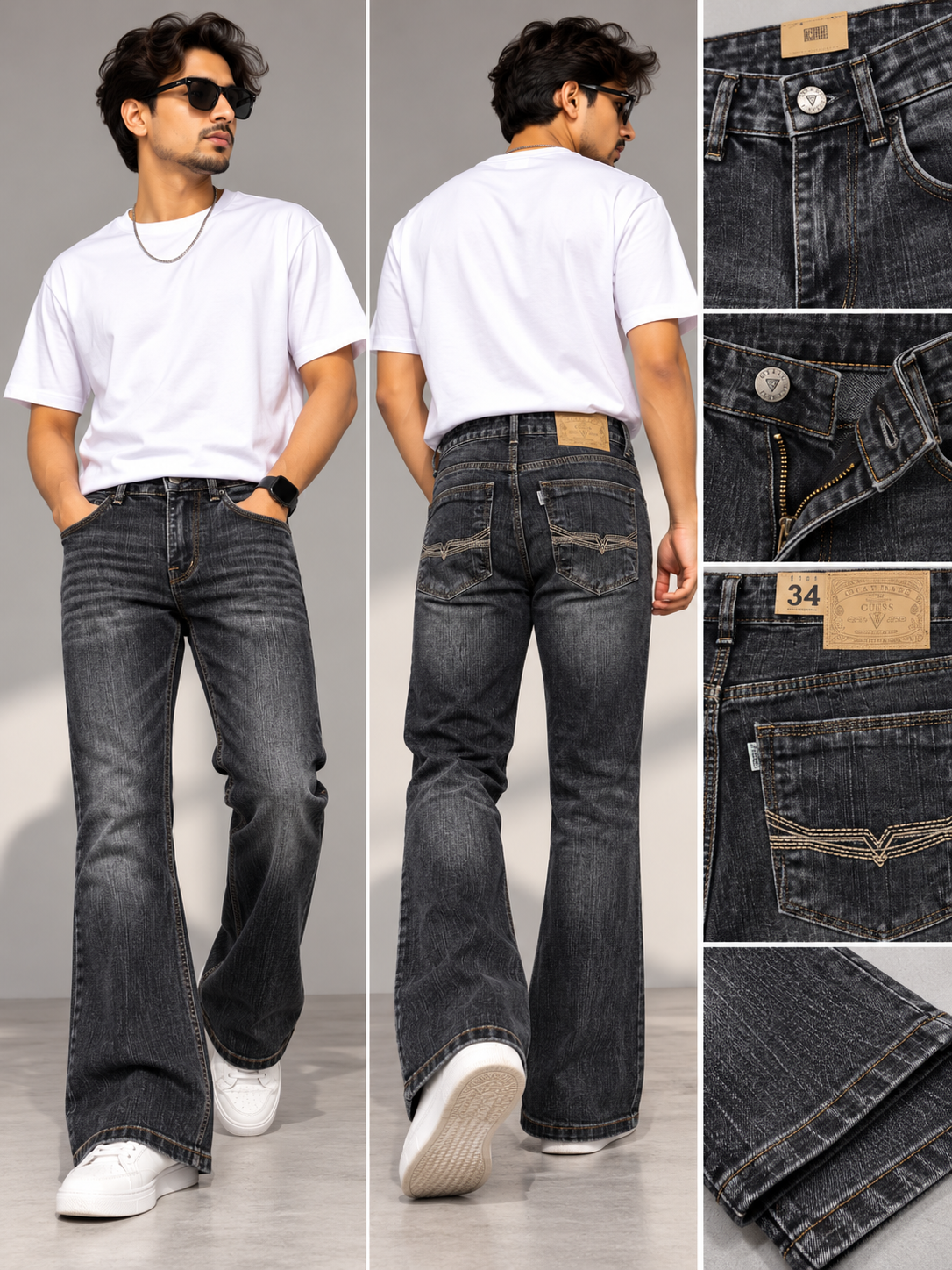 Boot cut jeans | 🚚 Free delivery | SITASONI™ trend📍Nawagarh