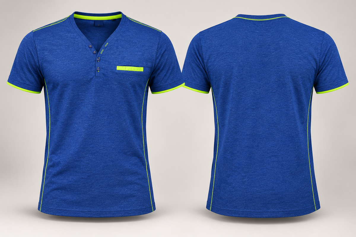 Premium Soft Knit Henley T-Shirt | SITASONI™ trend