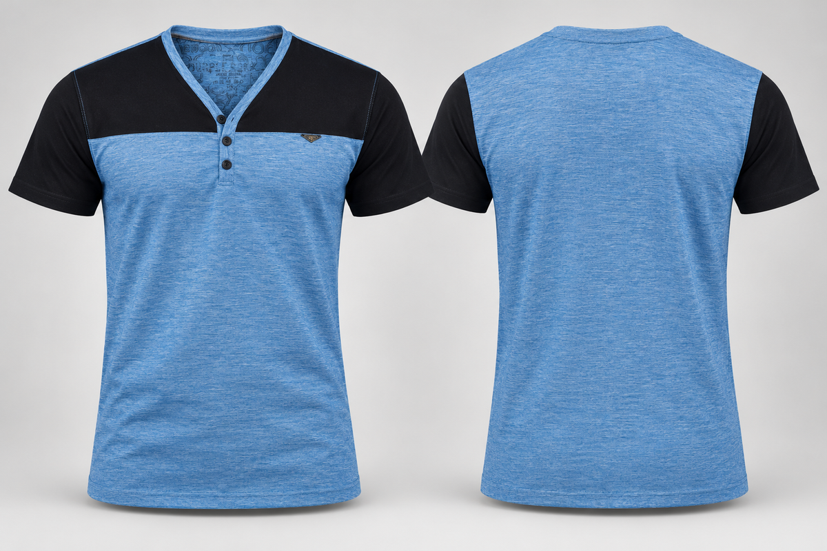 Premium Soft Knit Henley T-Shirt | SITASONI™ trend