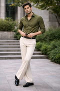 Men’s Formal Bootcut Pants | Premium Stretch Office & Party Wear Trousers/