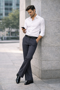 Men’s Formal Bootcut Pants | Premium Stretch Office & Party Wear Trousers/