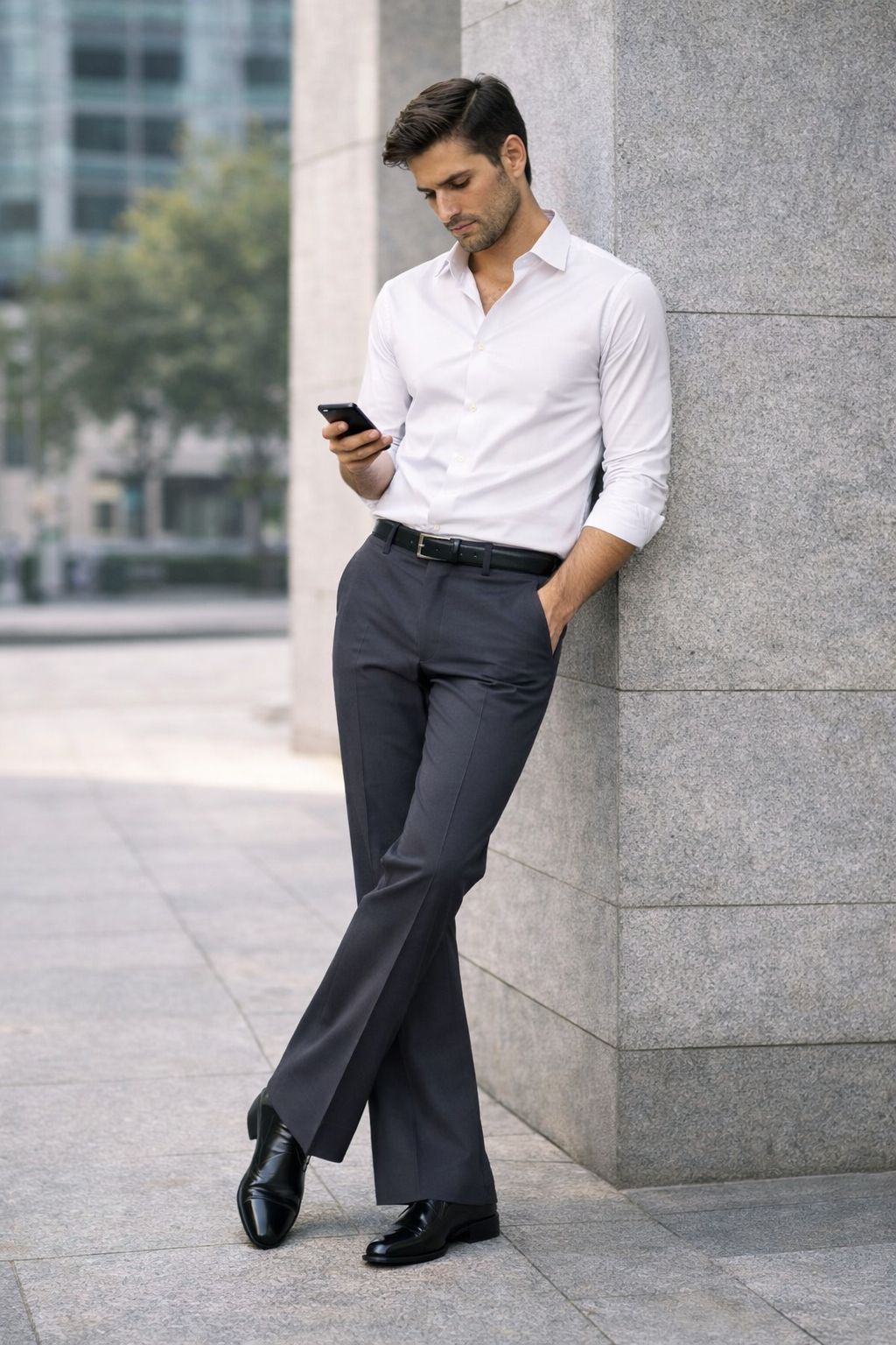 Men’s Formal Bootcut Pants | Premium Stretch Office & Party Wear Trousers/