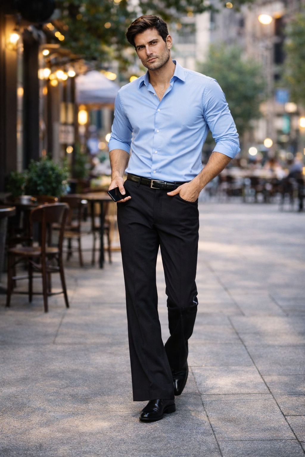 Men’s Formal Bootcut Pants | Premium Stretch Office & Party Wear Trousers/