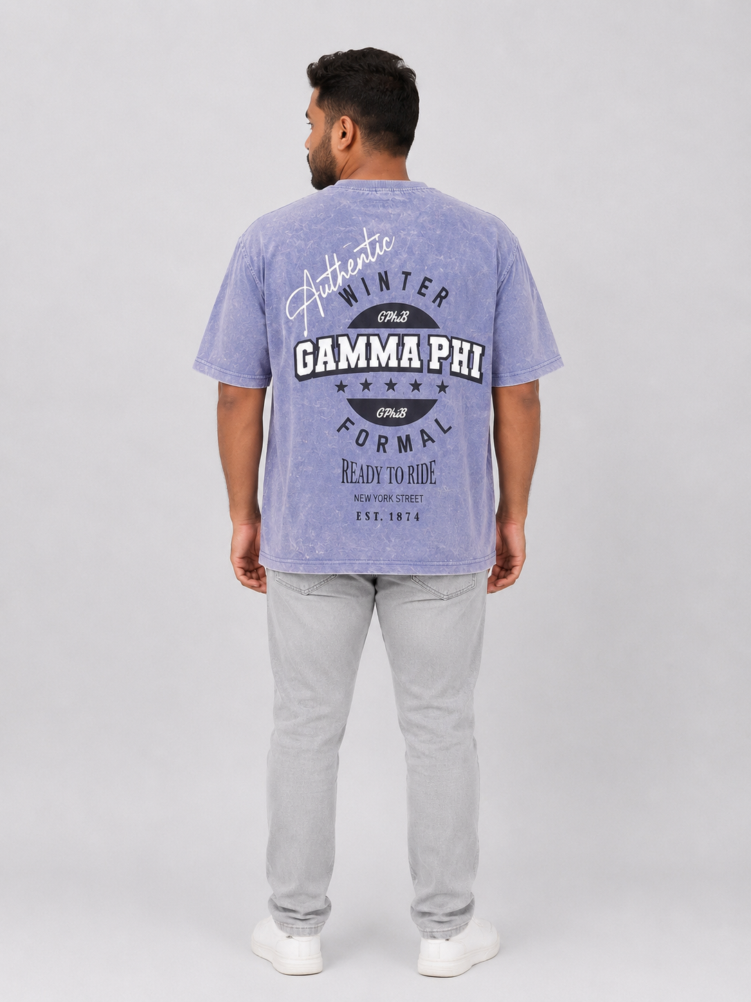 Oversized Acid Wash Graphic Printed T-Shirt with Vintage Typography Design Sale by SITASONI™ trend 📍Nawagarh (BEMETARA)