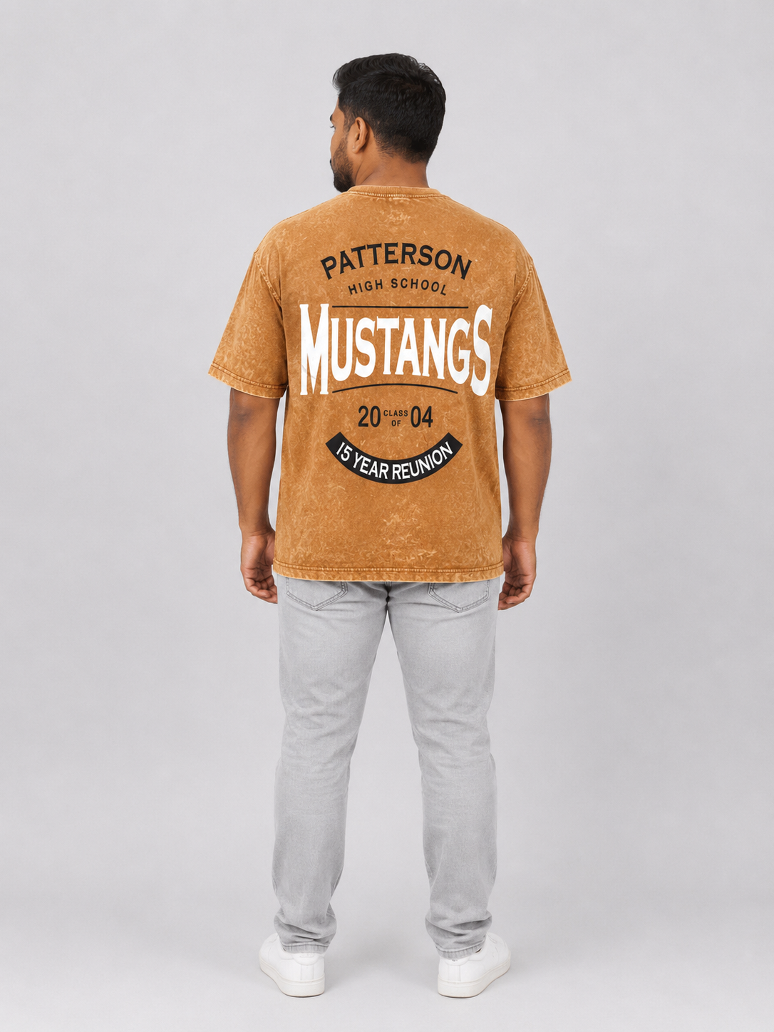 Oversized Acid Wash Graphic Printed T-Shirt with Vintage Typography Design Sale by SITASONI™ trend 📍Nawagarh (BEMETARA)